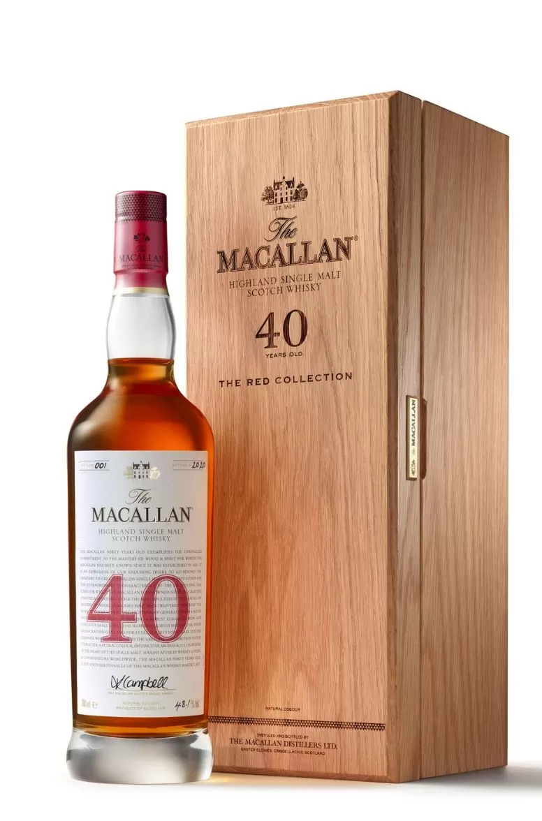Macallan 40 Year Old Red Collection